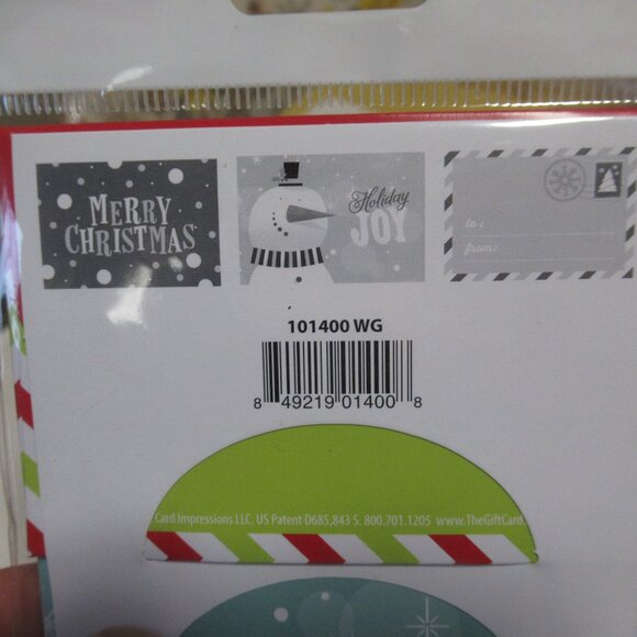 Christmas Holiday Gift Card Holders 24 pc New - Picture 4 of 5